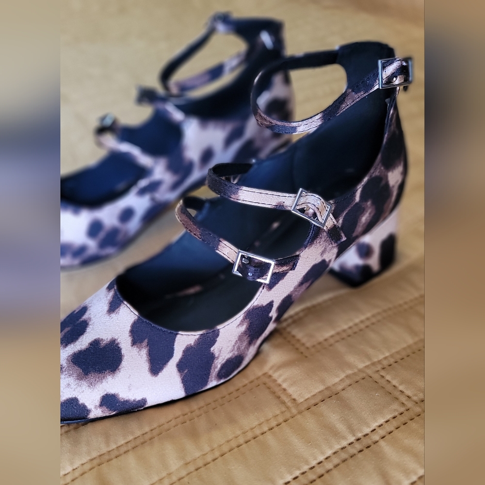 Animal Print Mary Jane